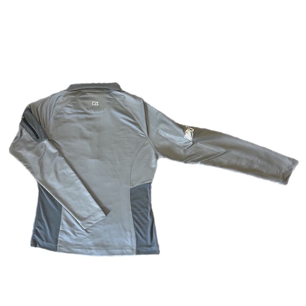 Super Bowl 2020 Grey 1/4 Zip Pullover Shirt. Cutter and Buck DryTec. Sz M. EUC!! - Picture 9 of 12